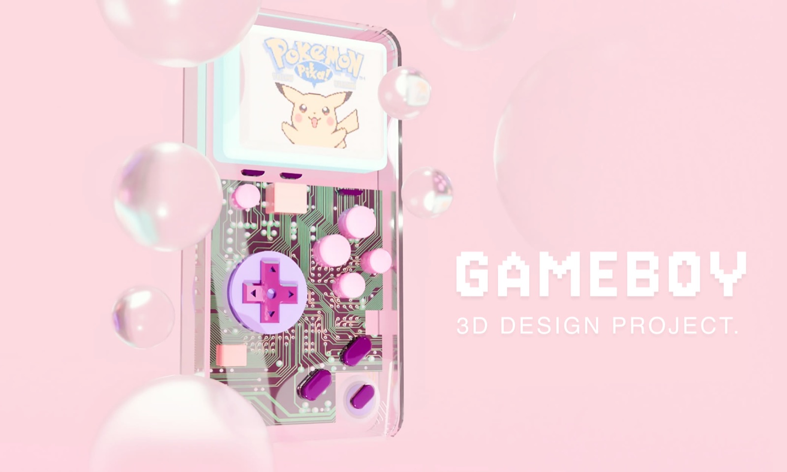3D design: Gameboy — a0