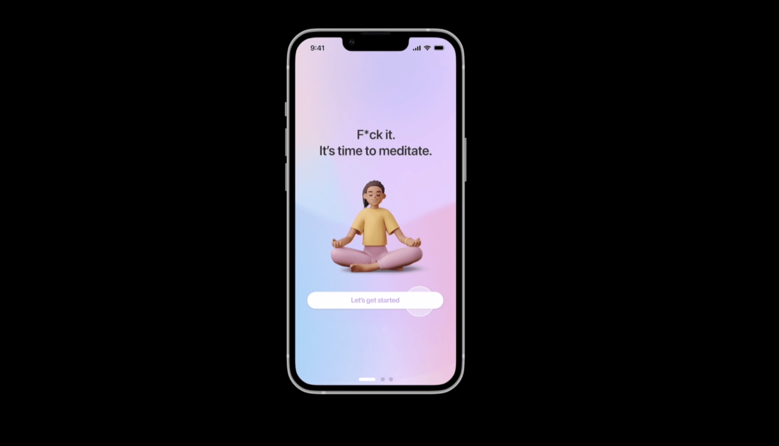 UX/UI: Meditation App — a6