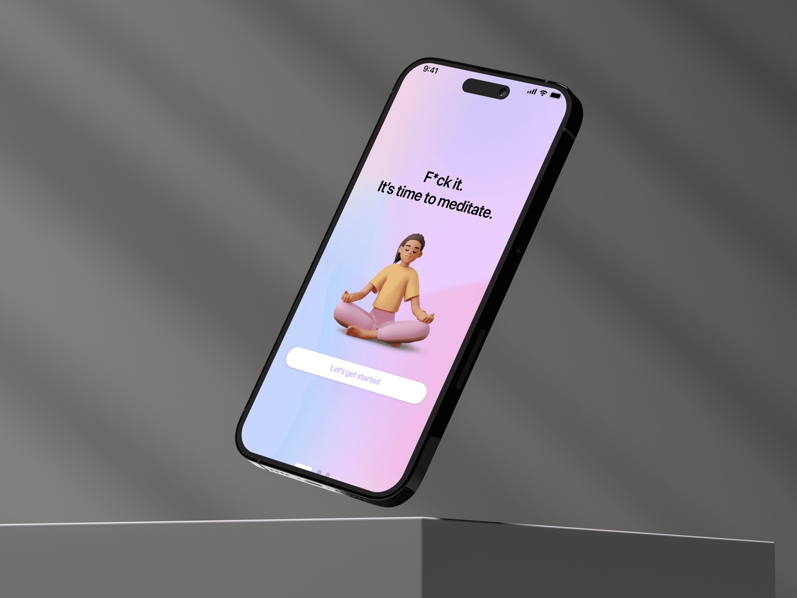 UX/UI: Meditation App — b5